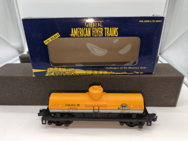 Lionel American Flyer 2003 TCA Denver Convention Rio Grande tank car 6-48229 S SCALE Like New