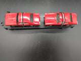 MTH Railking 30-7639 Auto Transportation Flat Car w/1968 GTO (pair) #Red. O SCALE Like New