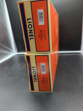 Lionel 6-26981 die cast Gulf 2 tanker sequential numbered set sealed box GRCX 5011 & 5012 O SCALE Used Excellent Damaged Box