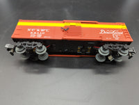 Lionel 2019030 NASHVILLE CHATTANOOGA & ST LOUIS FREIGHTSOUNDS BOXCAR (NC&Stl) 22110 S SCALE Like New