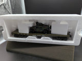 MTH Railking 30-76830 U.S. Army Flat Car w/(1) Humvee Vehicle #8085. O SCALE Like New