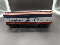 Atlas 6704-2 Atlas "0" 40' Woodside Refrigerator Car Bordens Fine Cheeses N.W.X. 85353 O Scale Like New