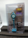 MTH Railking 30-1072 Teal Town Center Street Clock #8 3/4" Tall. O SCALE NEW