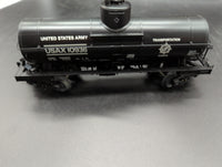 Lionel 6-19635 ARMY 8,000 GALLON TANK CAR (USAX)  #10936 O SCALE Like New