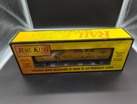 MTH Railking 30-75225 Alaska 4-Bay Cylindrical Hopper Car - Alaska O SCALE NEW