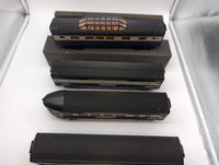 Lionel 6-29046 BALTIMORE & OHIO STREAMLINER PASSENGER CAR 4-PACK O SCALE Like New