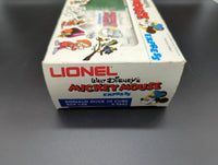 Lionel #6-9662, Donald Duck, Mickey Mouse, hi-cube boxcar. O SCALE Like New