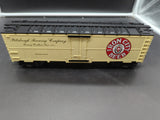 MTH Railking 30-7838 Iron City Beer Reefer Car - Iron City Beer (140th Anniversary) O SCALE Like New