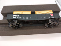 MTH Railking 30-4208B Pennsylvania Gondola w/2 Crates PRR 2374256 O SCALE Like New