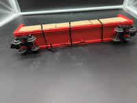 Lionel 6-16381 CSXT center I-beam flatcar with wood O SCALE Like New