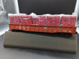 MTH Premier 20-98021 New York Central NYC Gondola Car W/ 5 LCL Containers . O SCALE Like New