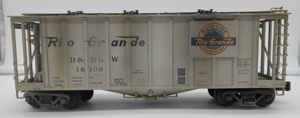 Atlas 6353-2 40' Airslide Hopper Rio Grande O SCALE Used Damaged Box