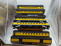 MTH 20-6518, 20-6618 Alaska Passenger and Sleeper/Diner Car Set Nos. 100, 201, 202, 501, 503, 173, 208 (Set of 7) O Scale NEW