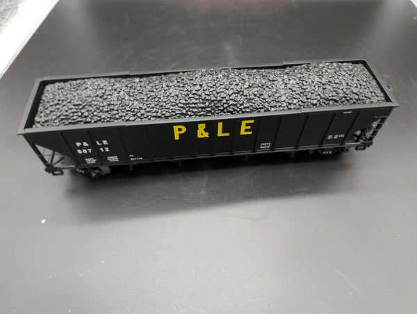 MTH Premier 20-90214 Pittsburgh & Lake Erie 4-Bay Hopper P&LE O SCALE Like New