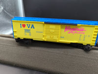 Lionel 6-19901 I love Virginia boxcar O SCALE Like New Damaged Box