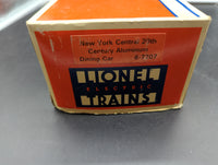 Lionel 6-7207 New York Central NYC Century aluminum dining car O SCALE Used Excellent Damaged Box