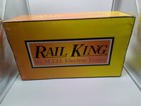 MTH Railking 30-67041 Pennsylvania 4-Car 60' Streamlined ABS Passenger Set #6530, #4001, #1124. & Garden View O SCALE Used Excellent