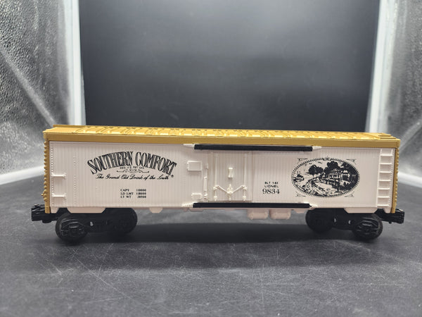 Vintage Lionel 6-9834, Southern Comfort billboard reefer O SCALE NEW