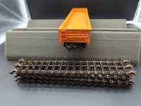 MTH Premier 20-95285 Boston & Maine Gondola Car w/ScaleTrax Straights BM  #9080. O SCALE Like New