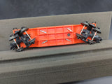 Lionel 6-16958 flatcar with Ertl die-cast New Holland loader O SCALE Like New