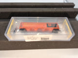 Bachmann 19154 4 BAY CYLINDRICAL GRAIN HOPPER - GOV. OF CANADA - RED #604301 N SCALE NEW