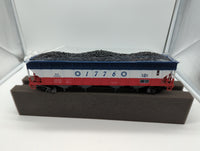 MTH Premier 20-97909 Bessemer & Lake Erie 4-Bay Hopper Car w/Coal Load #1776. O SCALE Like New