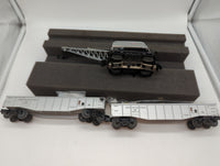 Lionel 6-31706 UNION PACIFIC BURRO CRANE SET O SCALE Like New