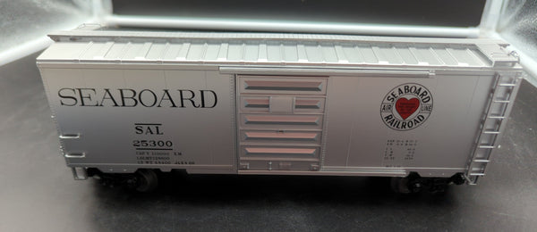 Atlas 3001845-1 40" Box Car Seaboard Air Line #25300 O Scale Like New