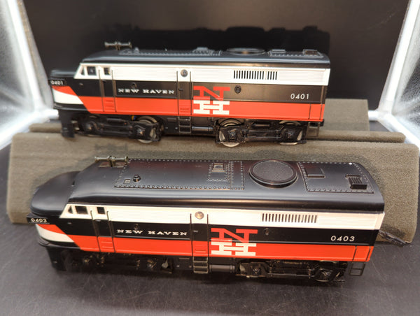 K-Line K21491-0401 New Haven Powered Twin "A" Alcos (401 & 403) O SCALE Like New