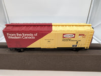 MTH Premier 20-94028 MTHRRC Reefer Car Canadian Forest Products Ltd - Car No. USEK 2102 O SCALE Like New