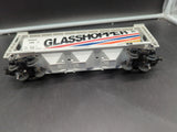 MTH Premier 20-97442 Glasshopper 3-Bay Cylindrical Hopper Car 166 - Glasshopper II #MTHRRC. O SCALE Like New