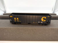 Bowser 40703 Chessie Ststem WM 100 Ton Hopper HO Scale Like New