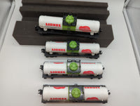 Lionel #6-21769 set of 4 centennial tankers sequential 19621-24 O gauge 1999 O SCALE Like New