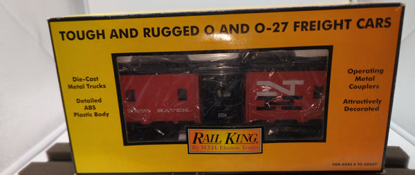 MTH Railking 30-77018 New Haven Bay Window Caboose O SCALE Like New