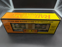 MTH Railking 30-74399 Las Vegas 40' Window Box Car w/Money - Las Vegas O SCALE Like New