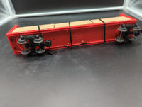 Lionel 6-16381 CSXT center I-beam flatcar with wood O SCALE Like New