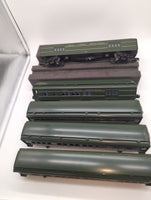 2511 Williams New York Central (NYC) Green Madison (5 Car Set 100, 101, 102 ,103, 104)  O Scale Like New Damaged Box