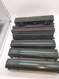 2511 Williams New York Central (NYC) Green Madison (5 Car Set 100, 101, 102 ,103, 104)  O Scale Like New Damaged Box