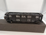 Lionel 6-16417 Wabash black quad hopper car with coal 1995 O SCALE Like New