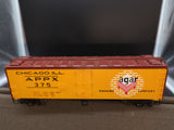 MTH Premier 20-90224B Agar Packing Co. 40' Steel Sided Reefer Car #375 O SCALE Like New