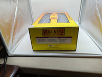 MTH Railking 30-67041 Pennsylvania 4-Car 60' Streamlined ABS Passenger Set #6530, #4001, #1124. & Garden View O SCALE Used Excellent