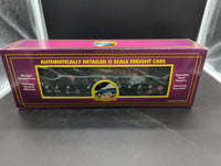 MTH Premier 20-98023 Railway Express Agency Gondola Car - Scale Length w/5 LCL Containers #REX 5968. O SCALE Like New