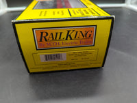 MTH Railking 30-79138 Mon Valley Works Dump Car W/ Operating Bay and Pipe Load  783906 O SCALE Like New