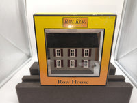 MTH Railking 30-9023 Row House #Yellow w/Green Shutters. O SCALE Like New