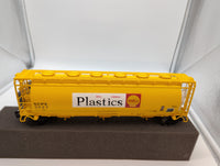 Lionel 6-17155 SHELL 3-BAY CYLINDRICAL HOPPER #3527 O SCALE Used Excellent