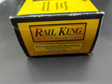 MTH Railking 30-7607L MTH Lines flatcar with convertible O SCALE Like New