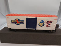 Lionel 6-29232 Lenny the Lion hi-cube boxcar O SCALE Like New