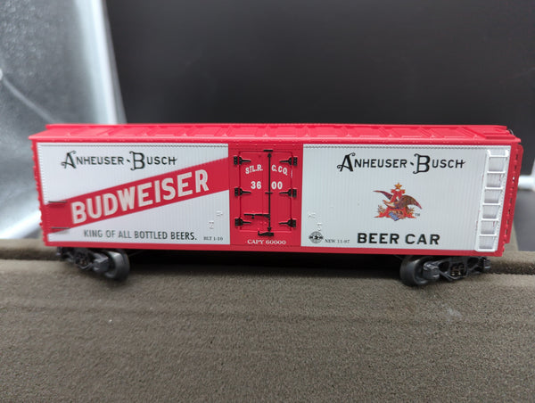 K-Line K642-5603 Anheuser Busch Beer Reefer Car BLT 1-10 O SCALE Like New