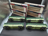 Lionel 6-16036, 6-16037, 6-16038, 6-16039  Northern Pacific Passenger Cars set of 4 O scale Used VG AS IS