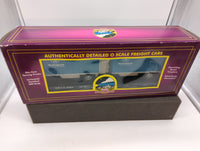 MTH Premier 20-98733 Bessemer & Lake Erie Flat Car w(2) 20' Trailer #4684 O SCALE Like New